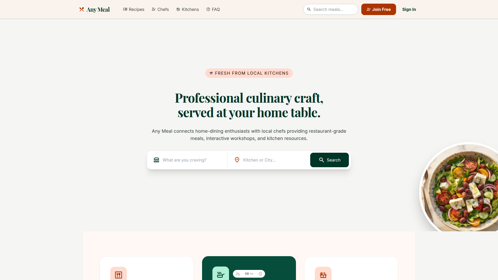 AnyMeal - Peer-to-Peer Culinary Marketplace