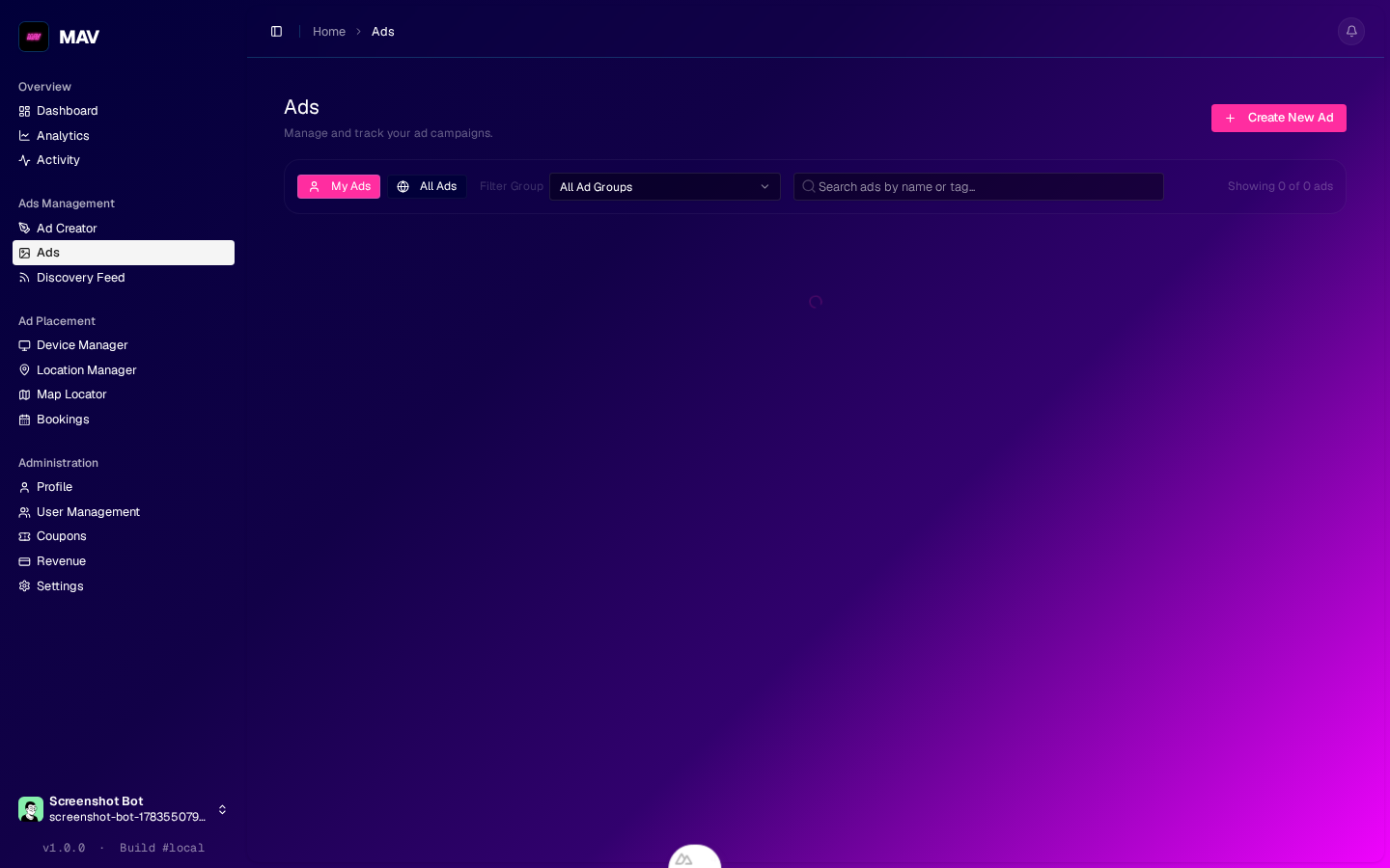 ads page